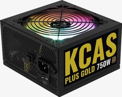 Блок живлення AeroCool KCAS Plus Gold 750W (AEROPGSKCAS+RGB750-G)