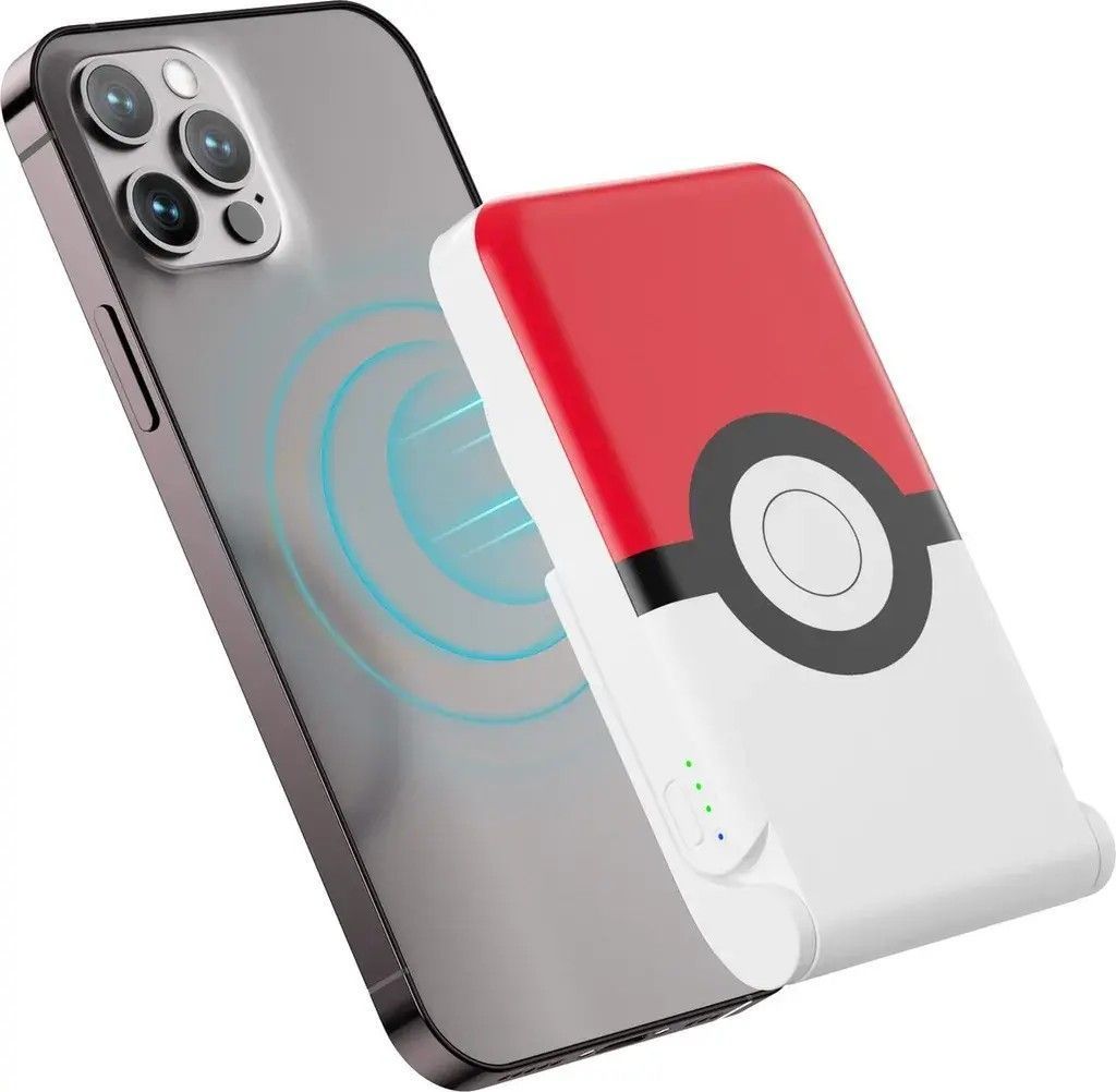 Внешний аккумулятор (павербанк) OTL Power Bank 5000 mAh Pokeball (PK1186)