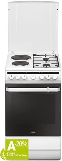 Плита комбинированная Amica 58ME2.35HZpMs(W)