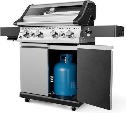 Гриль газовий мобільний Koler Krone S1 Silver (KK-S1/S)