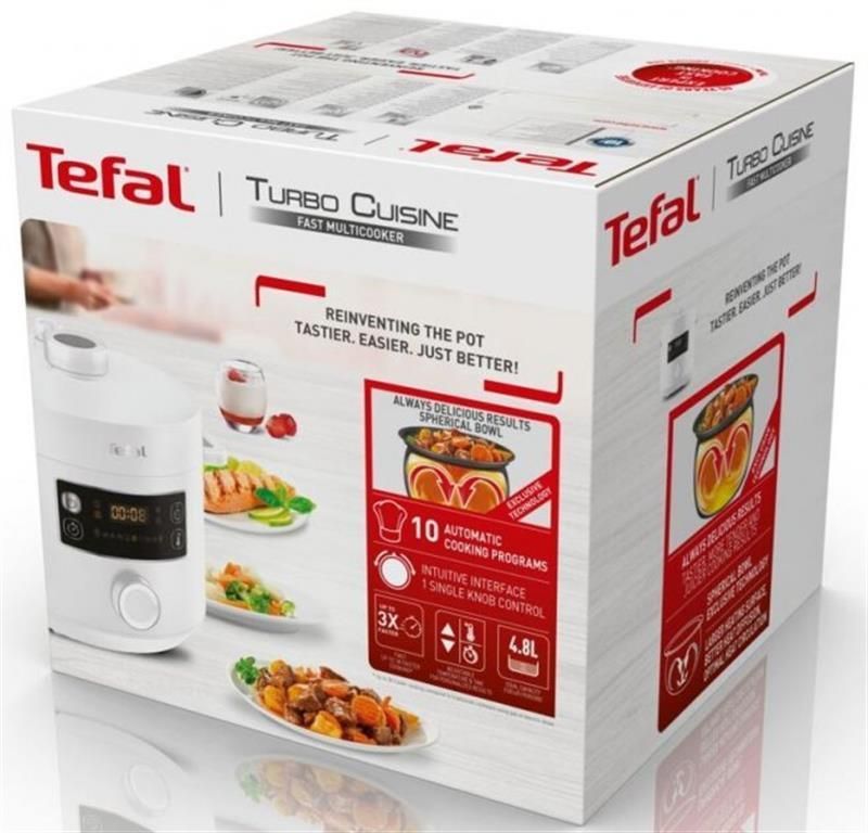 Мультиварка - скороварка Tefal Turbo Cuisine CY754130