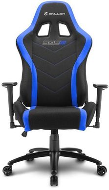 Комп'ютерне крісло для геймера Sharkoon Skiller SGS2 Black-Blue