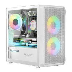 Корпус Logic Concept Portos ARGB Mini White (AM-PORTOS-20-0000000-0002)