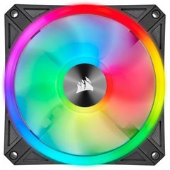 Вентилятор Corsair iCUE QL120 RGB 120mm PWM RGB (CO-9050097-WW) (УЦЕНКА)