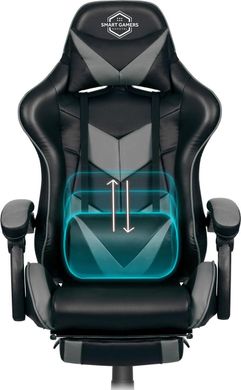 Комп'ютерне крісло для геймера Sofotel Cerber Black/Grey