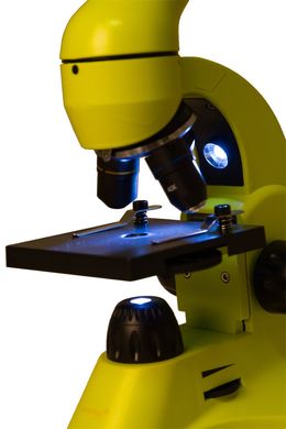Микроскоп оптический Levenhuk Rainbow 50L Plus Lime