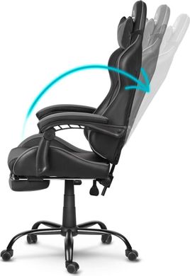 Комп'ютерне крісло для геймера Sofotel Cerber Black/Grey