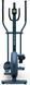 Орбитрек магнитный Kettler Hoi Cross Blueberry Green Crosstrainer (6435)
