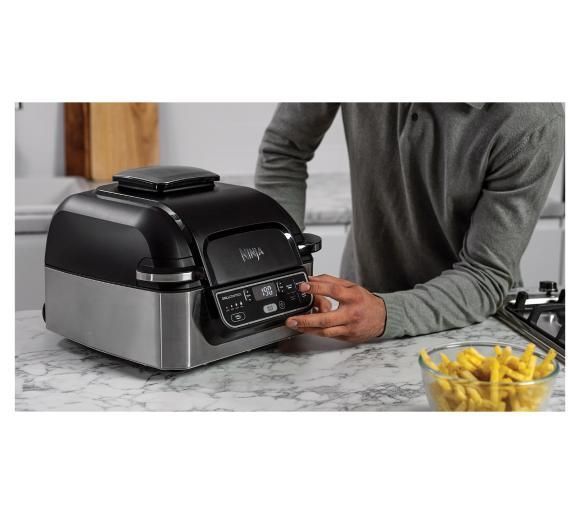 Мультипіч (аерофритюрниця) Ninja Health Grill & Air Fryer AG301EU