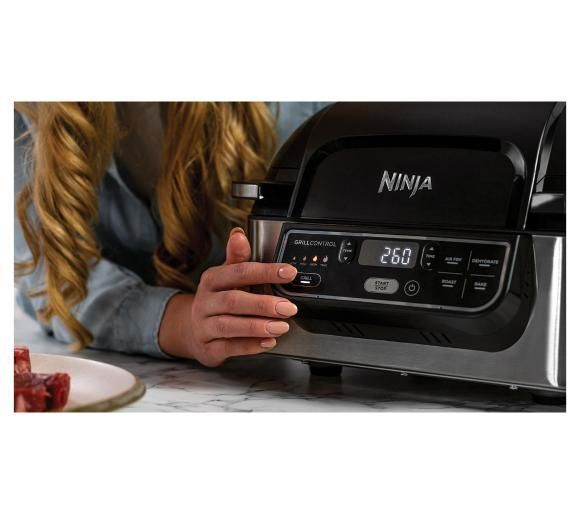 Мультипіч (аерофритюрниця) Ninja Health Grill & Air Fryer AG301EU