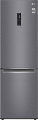 Холодильник з морозильною камерою LG GBB61DSHMN