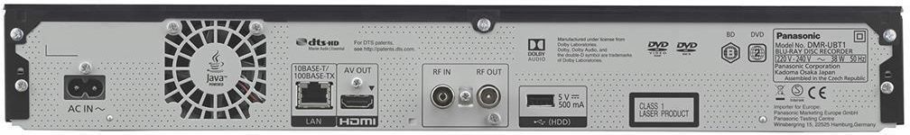 DVD-проигрыватель Panasonic DMR-UBT1