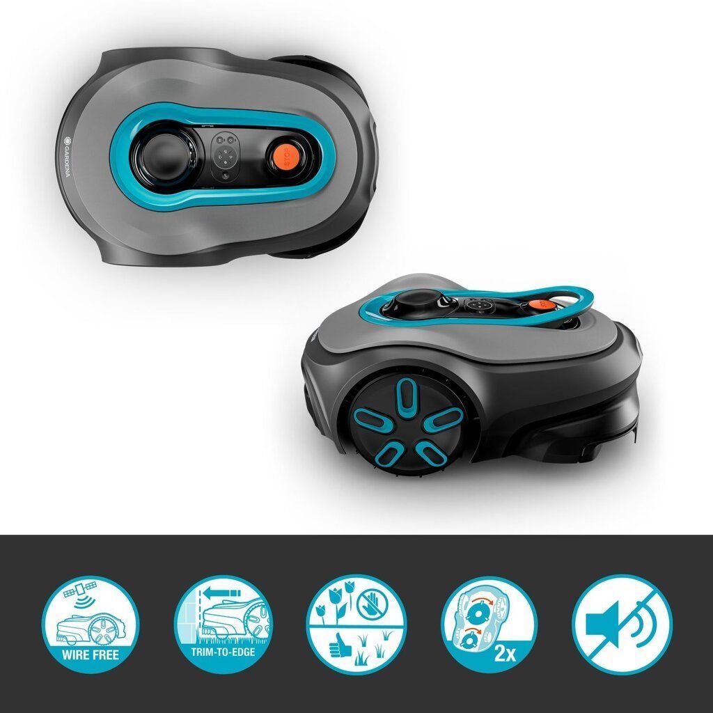 Газонокосилка-робот Gardena Smart Sileno Free 1200 (19923-32)