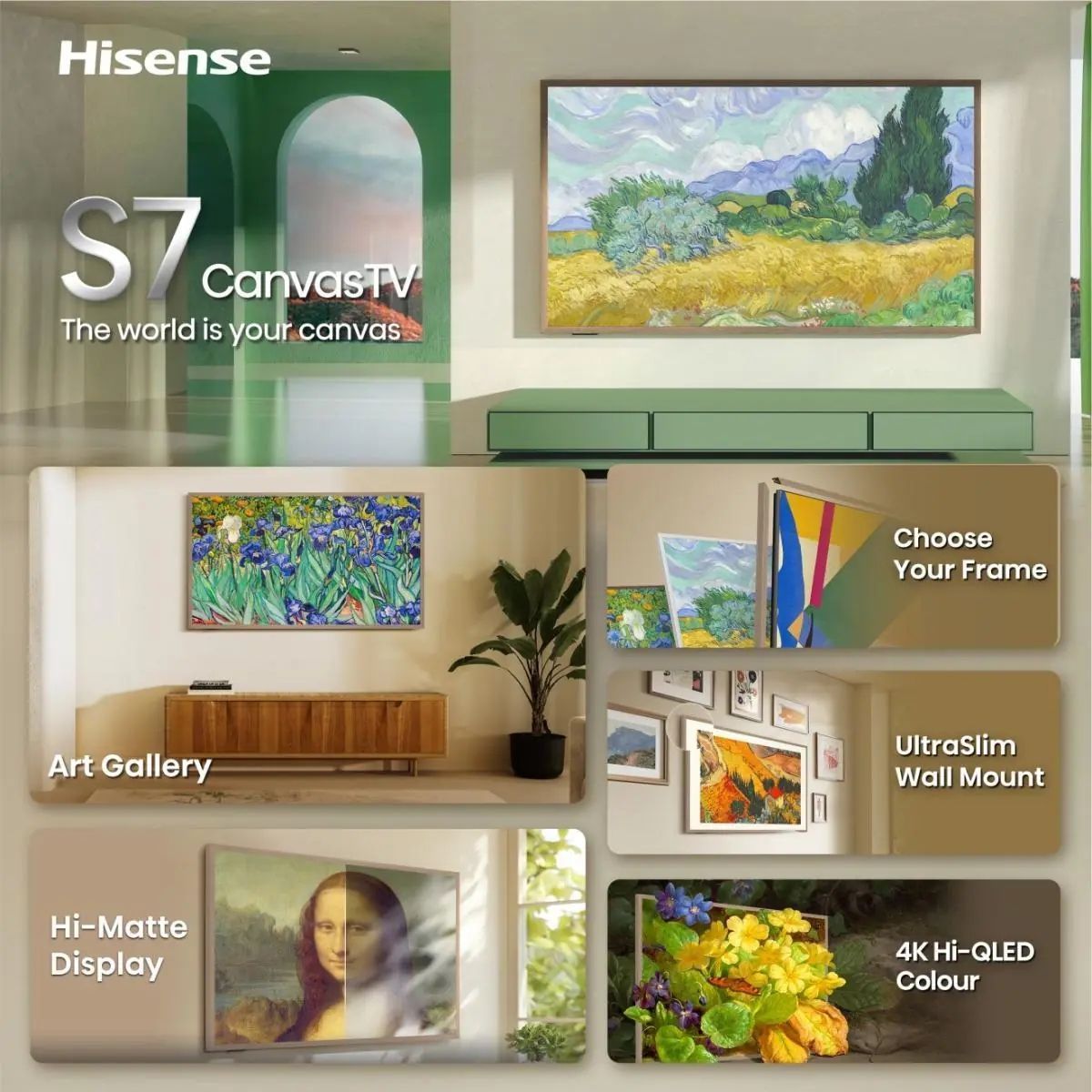 Телевізор Hisense 55S7DS
