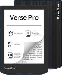 Електронна книга з підсвічуванням PocketBook 634 Verse Pro Azure (PB634-A-CIS, PB634-A-WW)