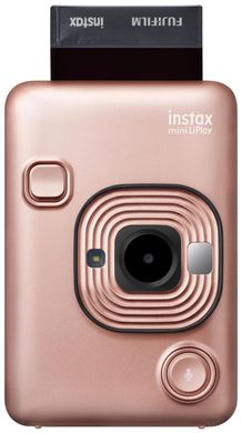 Фотокамера миттєвого друку Fujifilm Instax Mini LiPlay Blush Gold (16631849)