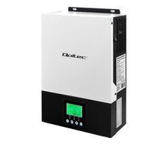 Автономний сонячний інвертор (off-grid) Qoltec Hybrid 2KVA 1.5kW 80A MPPT Sinus (53875)