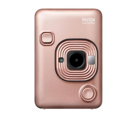 Фотокамера миттєвого друку Fujifilm Instax Mini LiPlay Blush Gold (16631849)