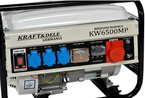 Бензиновый генератор Kraft&Dele KW-6500MP (KD-105)