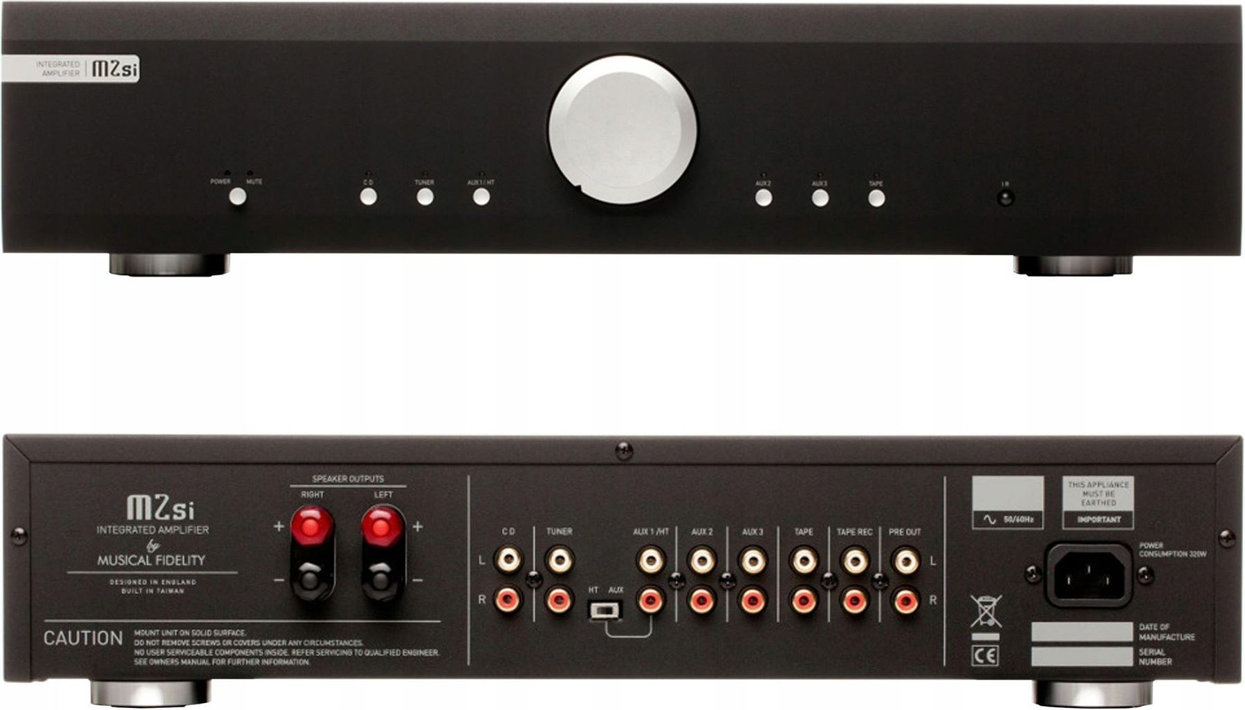 Интегральный усилитель Musical Fidelity M2si Black