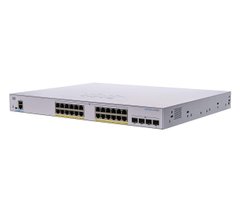 Комутатор керований рівня 3 Cisco CBS350-24FP-4X-EU