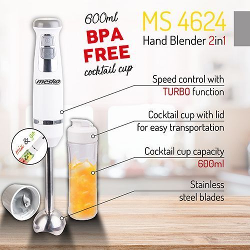 Блендер погружной Mesko MS 4624