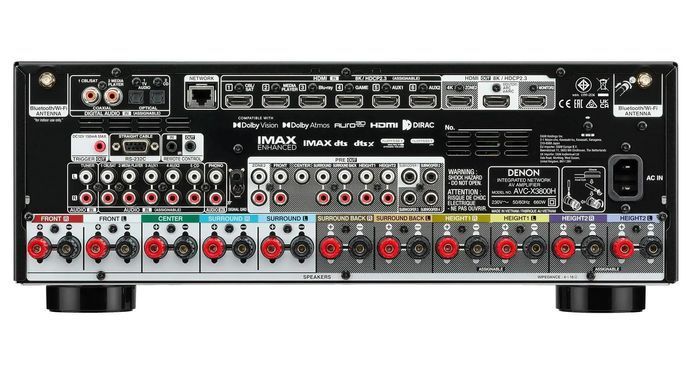 AV-ресивер Denon AVC-X3800H Black