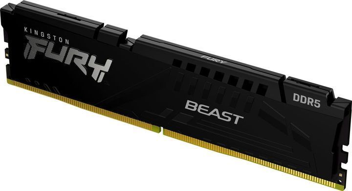 Пам'ять для настільних комп'ютерів Kingston FURY 8 GB DDR5 5600 MHz Beast Black (KF556C40BB-8)
