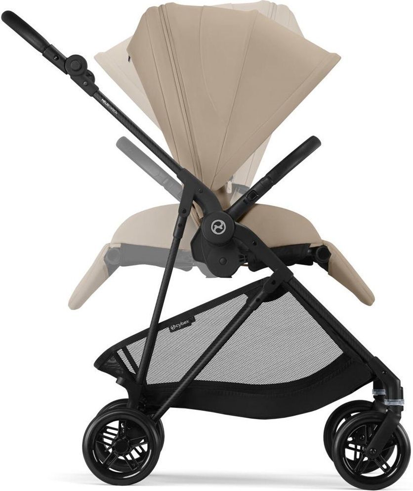 Прогулочная коляска Cybex Melio Carbon Almond Beige