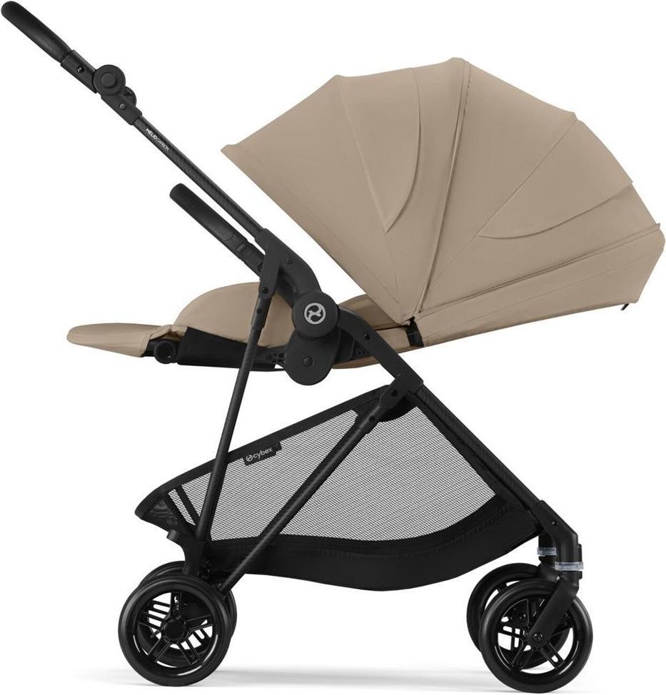Прогулочная коляска Cybex Melio Carbon Almond Beige