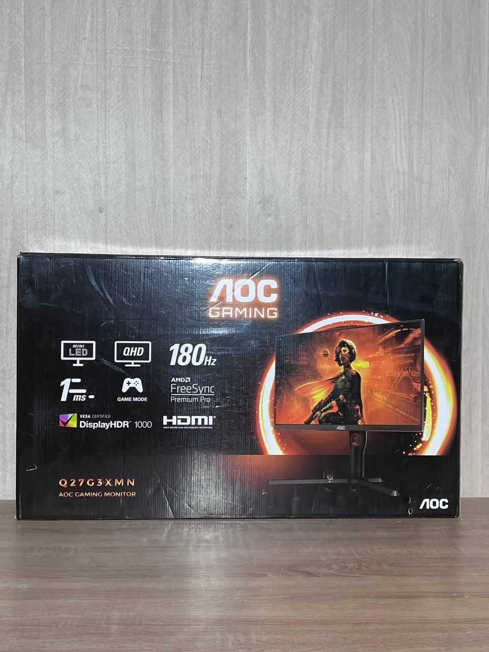 Монитор AOC Q27G3XMN/BK