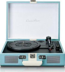 Проигрыватель виниловых дисков Lenco TT-110BUWH Blue