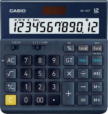 Настільний калькулятор Casio 3722 (DH-12ET)