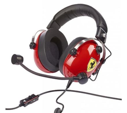 Наушники с микрофоном Thrustmaster T.Racing Scuderia Ferrari Edition