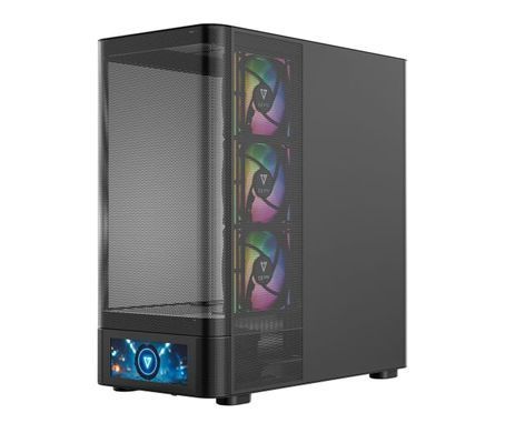 Корпус Modecom Volcano AQ500 ARGB MIDI Black (MC-A-AQ500-4FA-B)