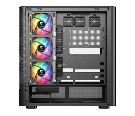 Корпус Modecom Volcano AQ500 ARGB MIDI Black (MC-A-AQ500-4FA-B)