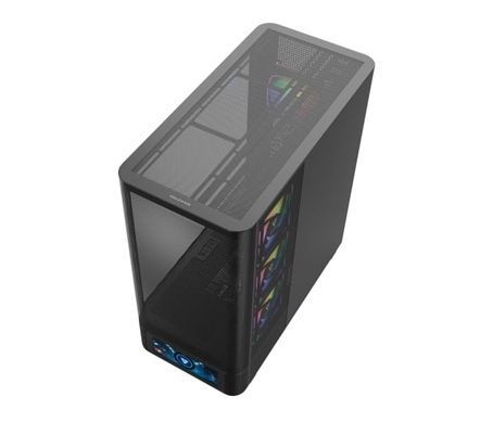 Корпус Modecom Volcano AQ500 ARGB MIDI Black (MC-A-AQ500-4FA-B)