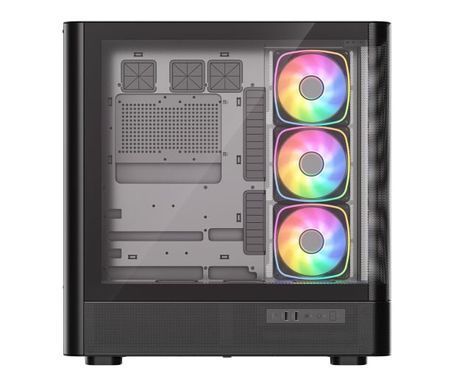 Корпус Modecom Volcano AQ500 ARGB MIDI Black (MC-A-AQ500-4FA-B)
