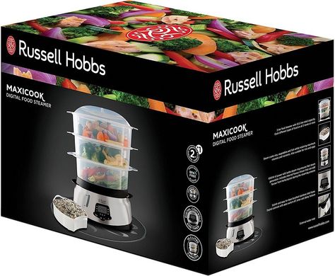 Пароварка Russell Hobbs Healthy 3 Tier Digital 23560-56