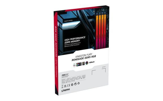 Память для настольных компьютеров Kingston FURY 96 GB (2x48GB) DDR5 6400 MHz Renegade RGB (KF564C32RSAK2-96)