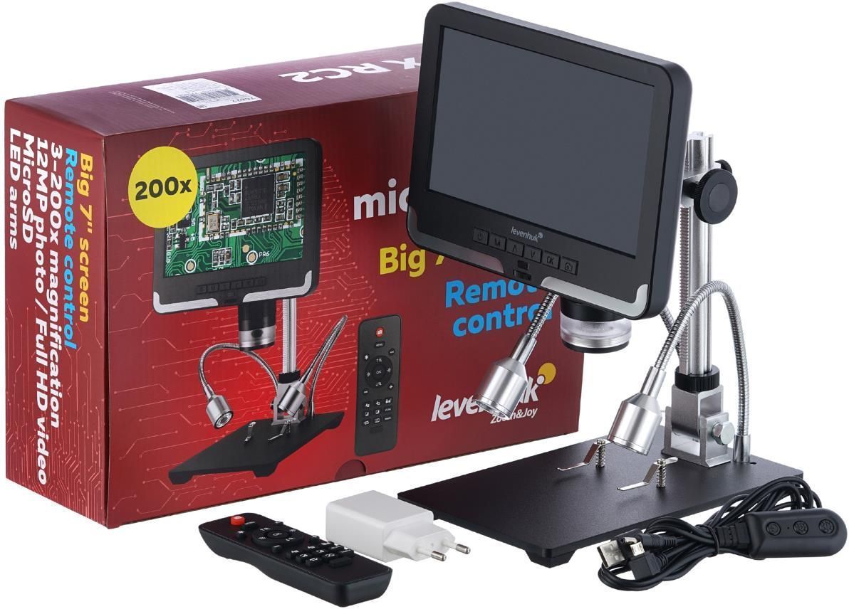 Мікроскоп оптично-цифровий Levenhuk DTX RC2 (76822)