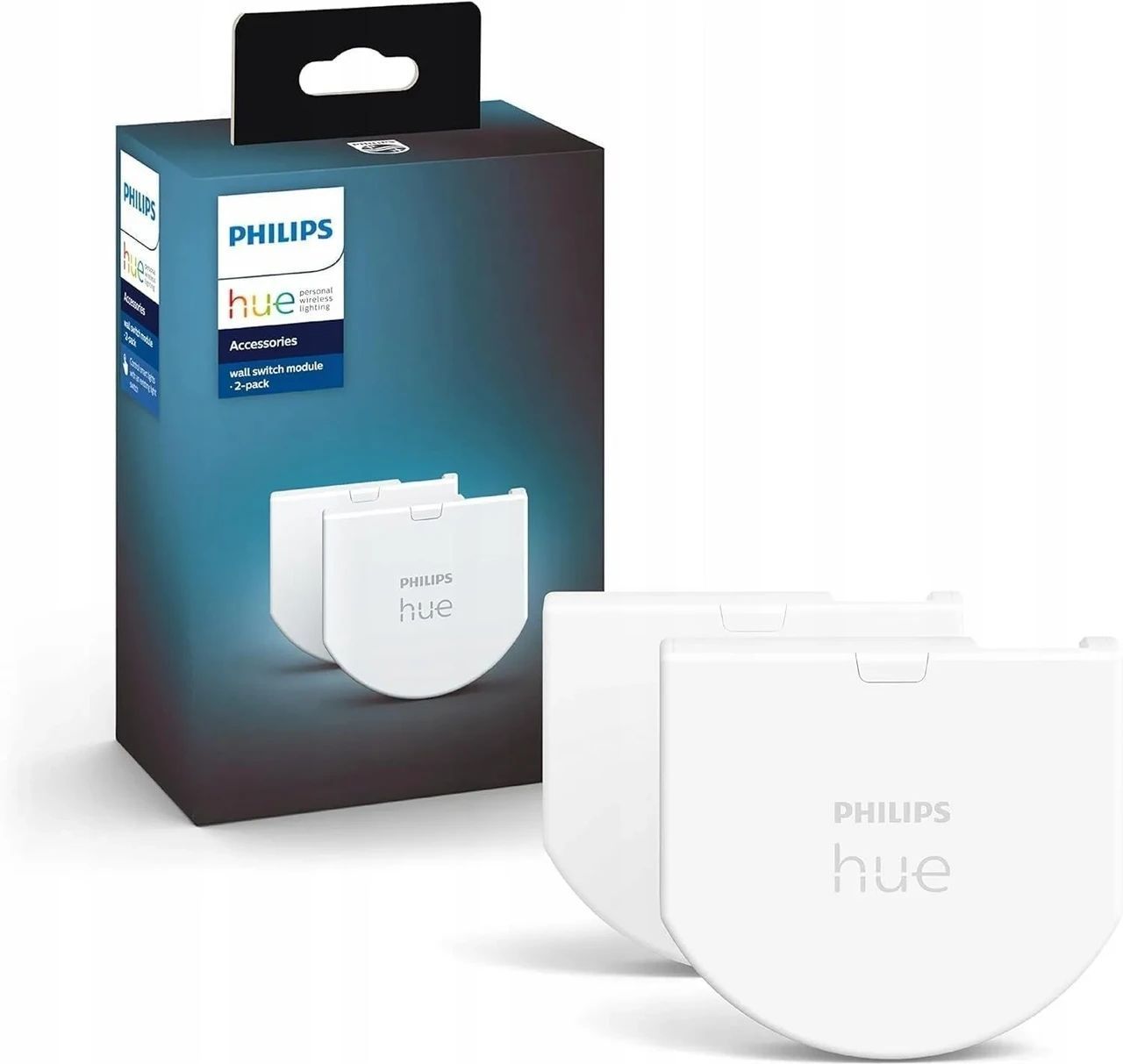 Выключатель Philips Hue Wall Switch ZigBee Apple HomeKit 2-pack (929003017102)