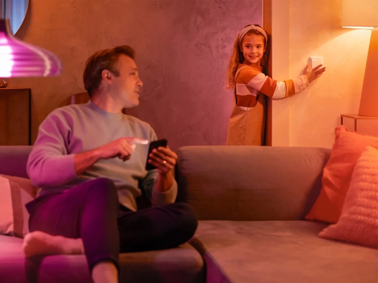 Выключатель Philips Hue Wall Switch ZigBee Apple HomeKit 2-pack (929003017102)