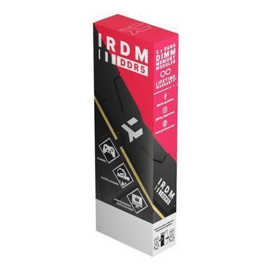 Память для настольных компьютеров Goodram 32 GB (2x16GB) DDR5 6000 MHz IRDM Black (IR-6000D564L30S/32GDC)