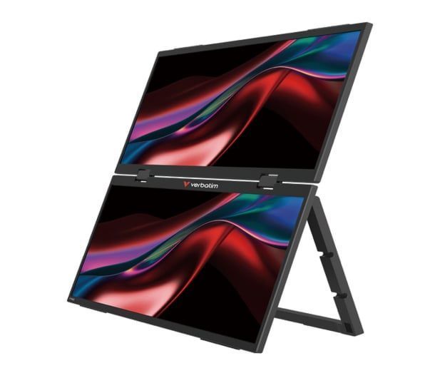 Монітор Verbatim Dual Portable Monitor 15.6" Full HD 1080p Essentials (32403)