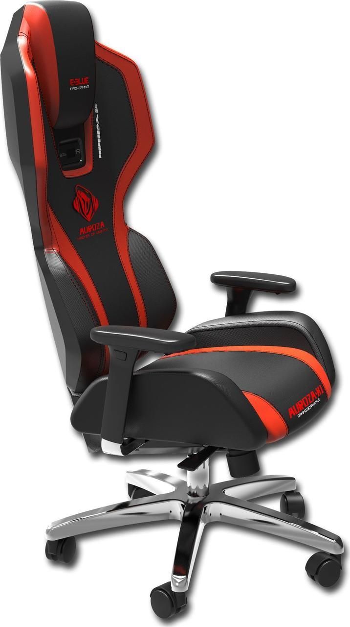 Компьютерное кресло для геймера E-Blue Auroza Black/Red