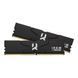 Память для настольных компьютеров Goodram 32 GB (2x16GB) DDR5 6000 MHz IRDM Black (IR-6000D564L30S/32GDC)