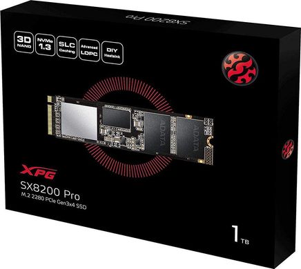 SSD накопичувач Adata XPG SX8200 Pro 1 TB (ASX8200PNP-1TT-C)