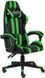 Комп'ютерне крісло для геймера VidaXL 20521 Black-Green