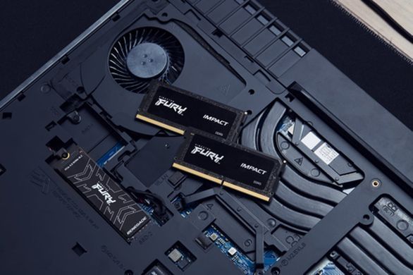 Память для ноутбуков Kingston Fury 32 GB (2x16GB) SO-DIMM DDR5 5600 MHz Impact (KF556S40IBK2-32)